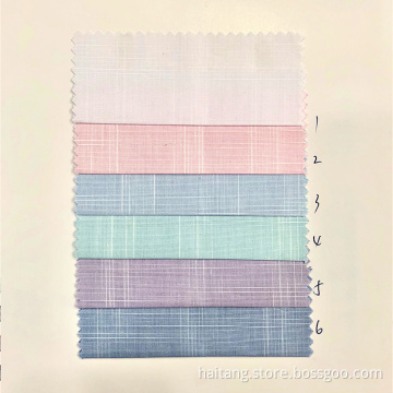 Dobby Cotton fabric Leisure Moisture Fabric Ventilate Shirt